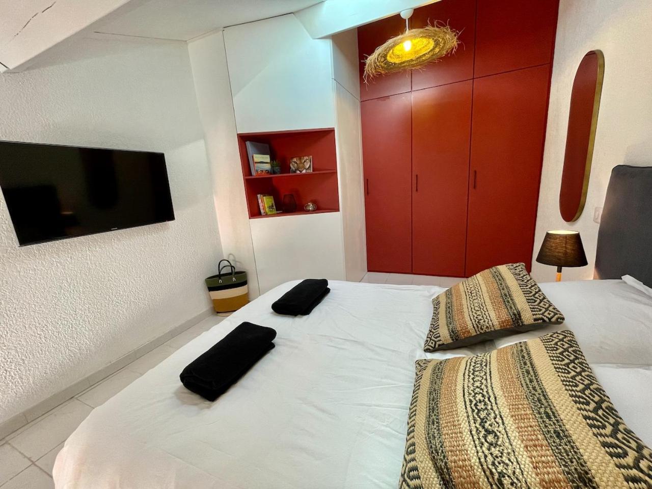 Ferienwohnung Golfes Clairs - Duplex Climatise - Wifi Argelès-sur-Mer Exterior foto